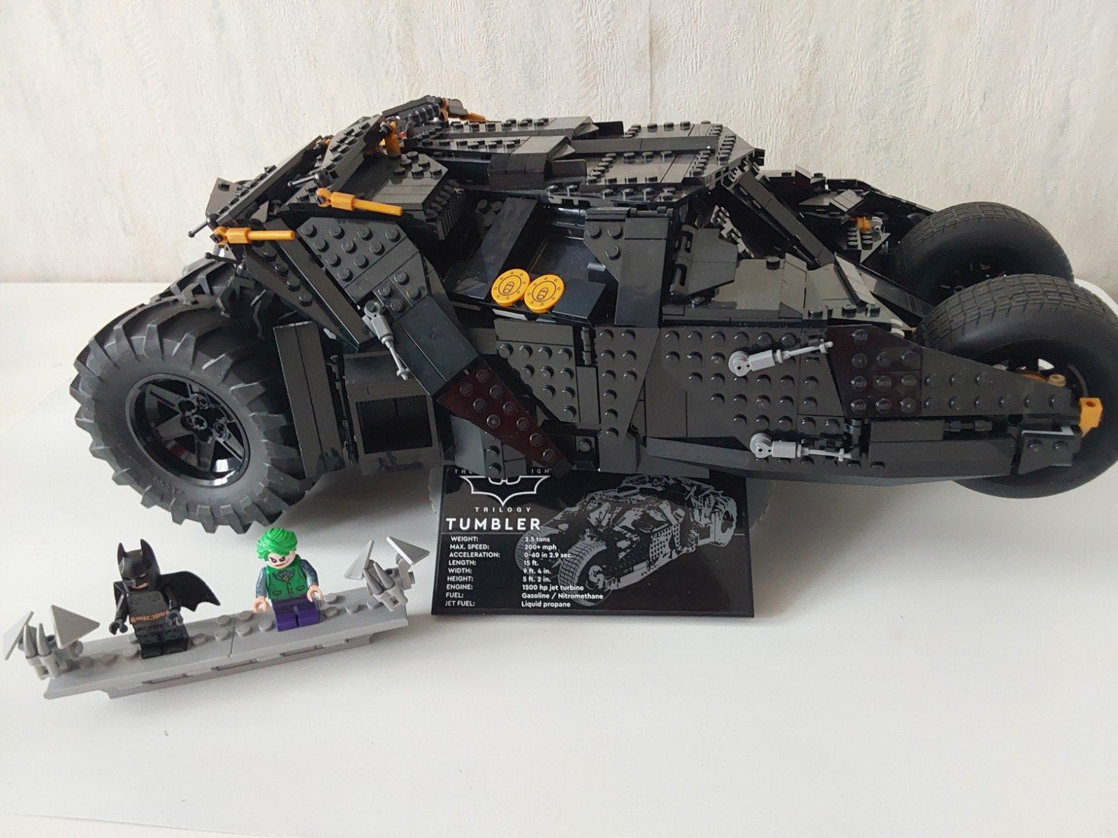 Lego 76240 Batmobile Tumbler, Compleet, Overige thema's, Lego, Ophalen of Verzenden