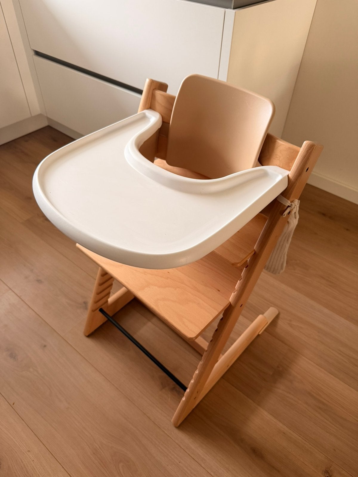 Playtray voor Stokke Tripp Trapp - Wit - Nieuw - Bezorging, Ophalen, Nieuw, Meegroeistoel, Afneembaar eetblad