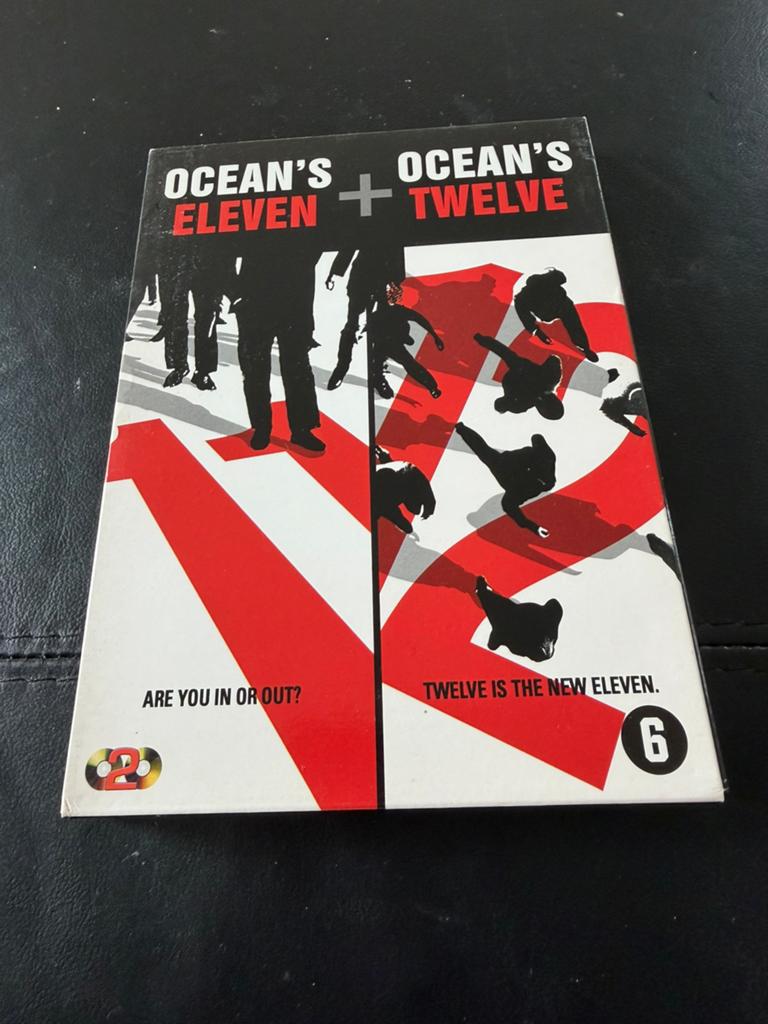 Ocean’s Eleven + Ocean’s Twelve 2 DVD box, Cd's en Dvd's, Ophalen of Verzenden, Zo goed als nieuw