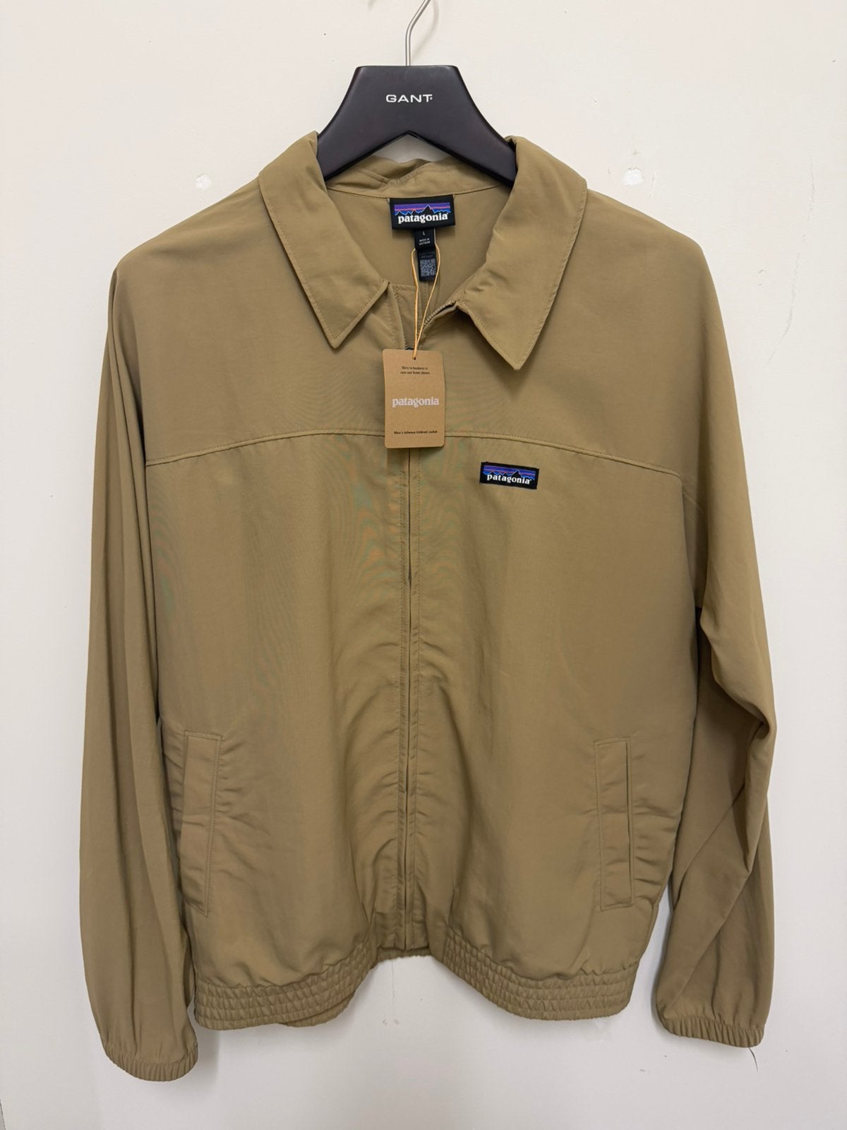 Nieuwe Patagonia Isthmus jacket L, Kleding | Heren, Jassen | Zomer, Verzenden, Nieuw, Beige