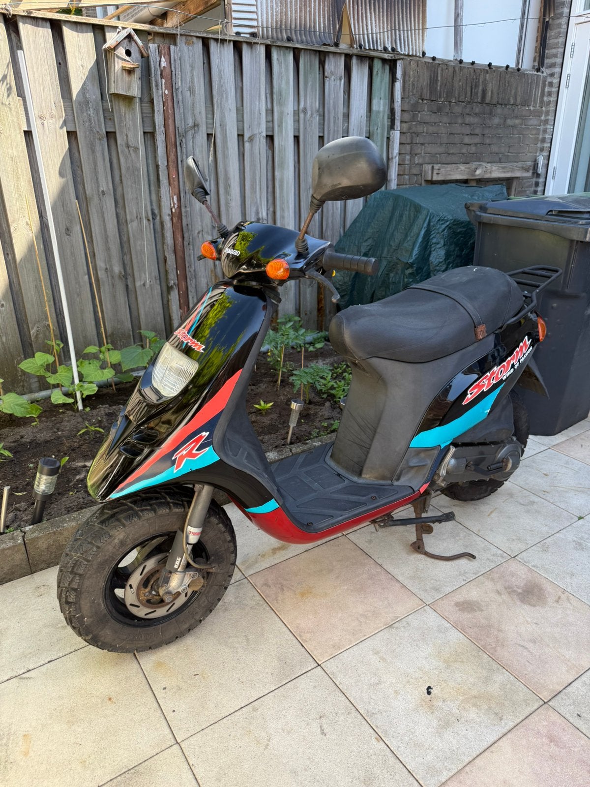 Piaggio storm/typhoon  50cc duits, Ophalen, Zo goed als nieuw, Benzine, Zip
