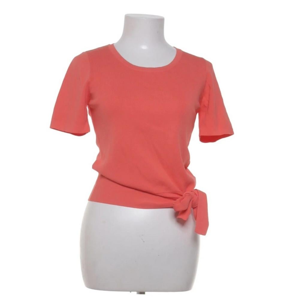 Nikkie Koraal Fijngebreide Jolie Knot Top Maat 38 Nieuw, Maat 38/40 (M), Verzenden, Nieuw, Roze