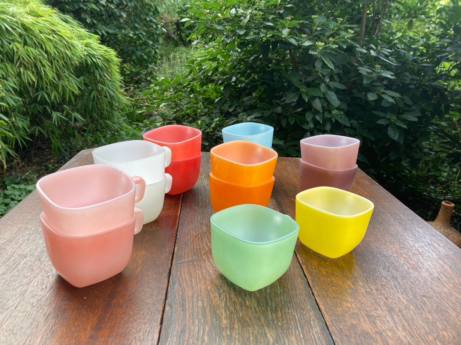 Opale- France kopjes in vele kleuren., Ophalen, Oranje