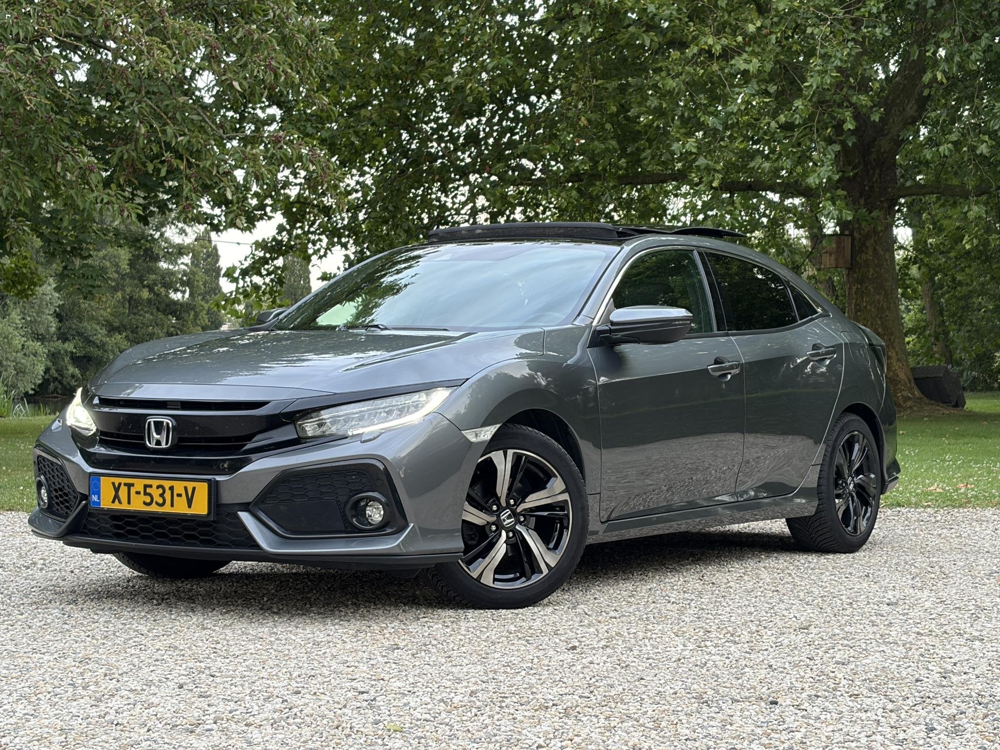 Honda Civic ExecutiveAutomaat,Carplay,Pano,Trekhaak, Auto's, Honda, Stof, Gebruikt, Euro 6, 988 cc