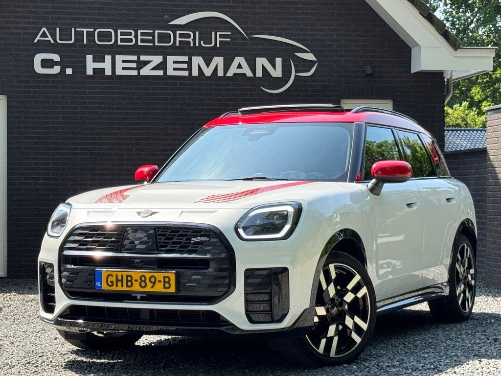 Mini Countryman 1.5 C John Cooper Works L Panoramadak ACC LE, Auto's, Mini, Bedrijf, Te koop, Countryman, 360° camera, ABS, Achteruitrijcamera