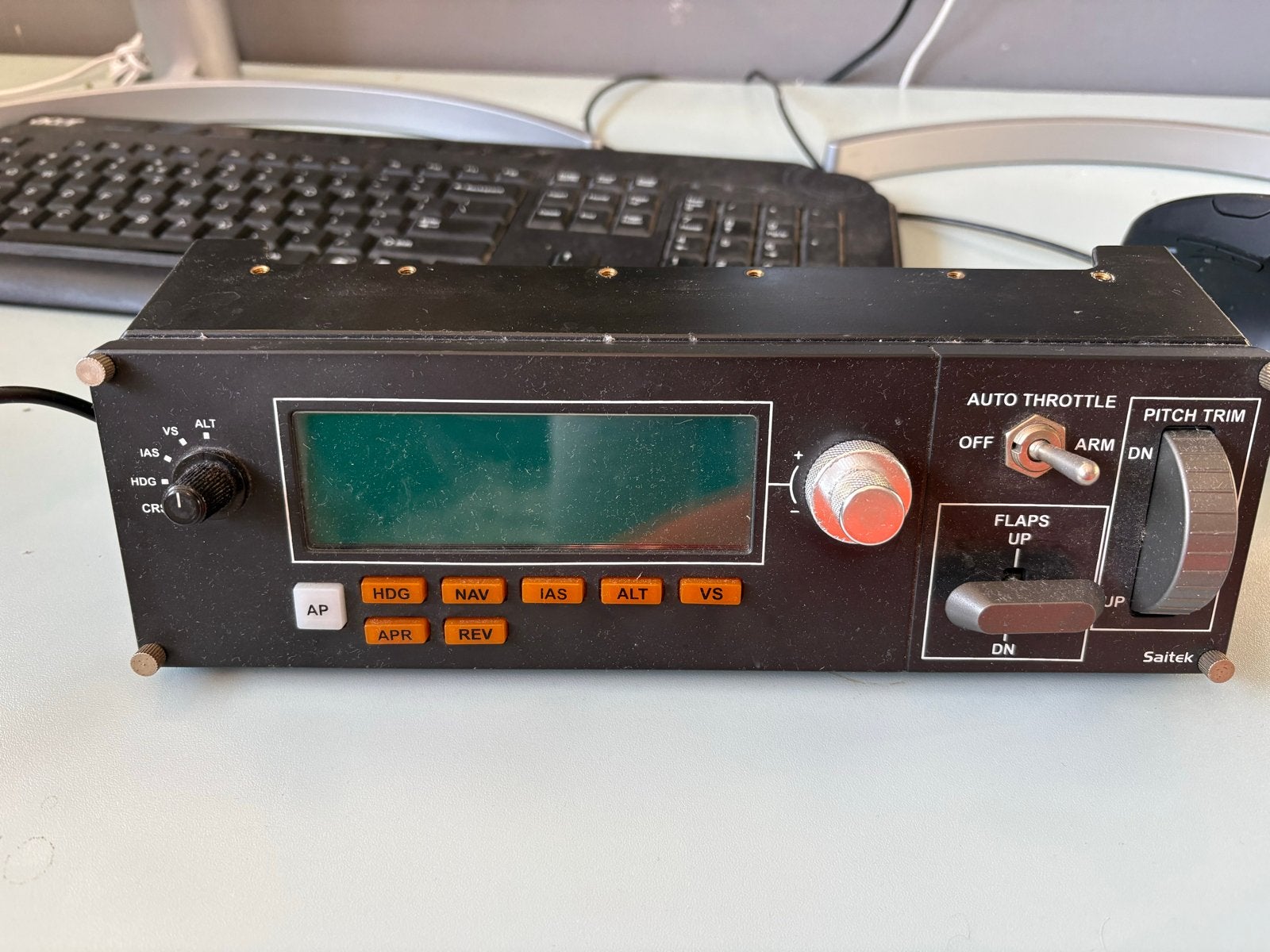 Logitech/Saitek Pro Flight Autopilot Multi Panel, Ophalen of Verzenden, Zo goed als nieuw, PC, Logitech