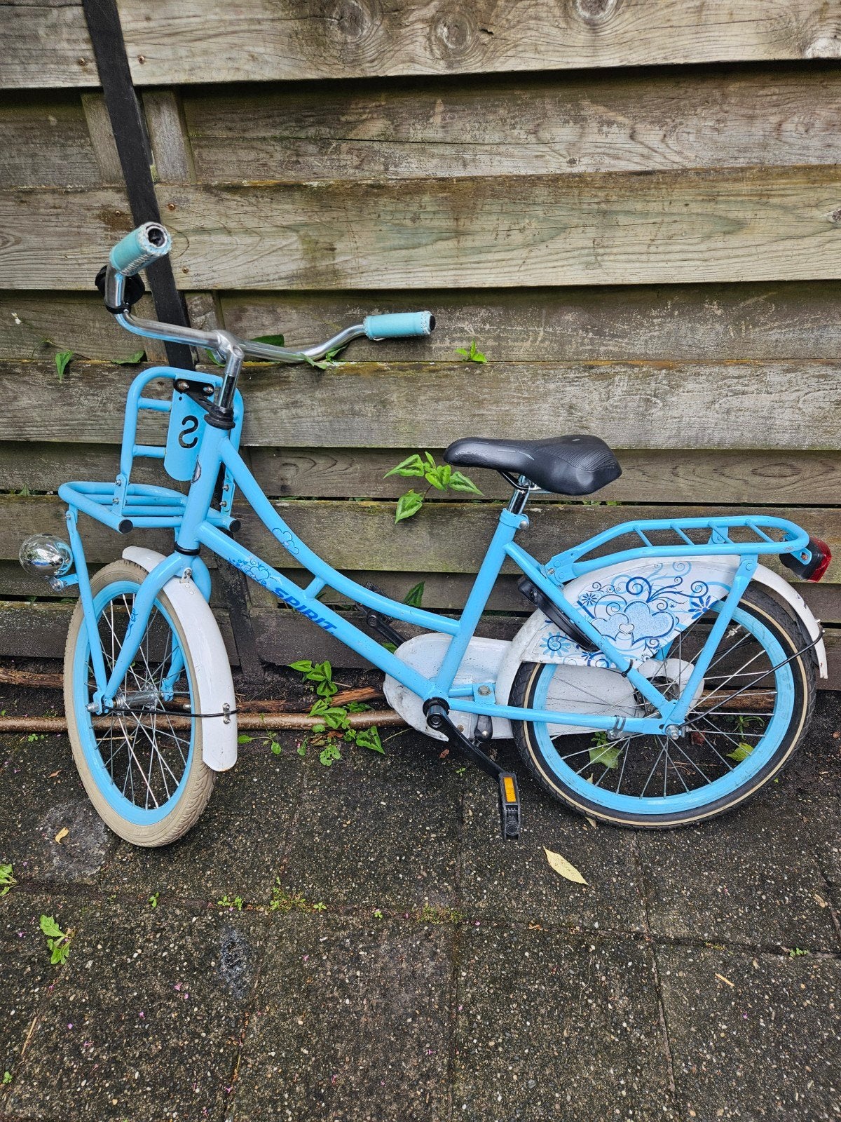 Nette meisjesfiets 20 inch - Spirit - Nieuwe ketting nodig, Ophalen, Gebruikt, Terugtraprem, 20 inch