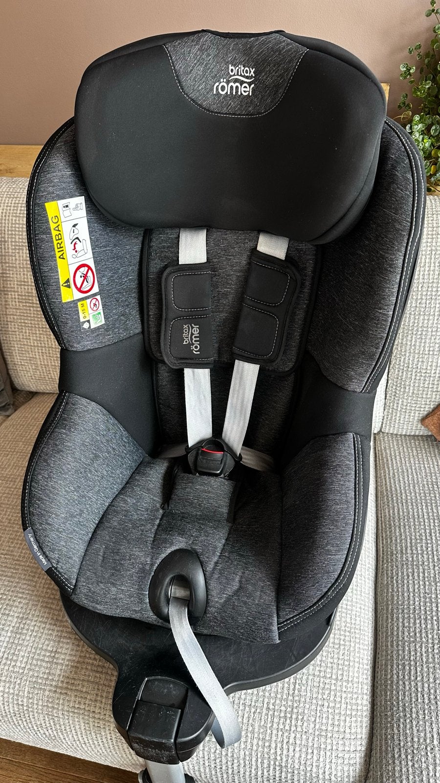 Britax Römer Dualfix i-Size autostoel 360graden/kuip optie, Kinderen en Baby's, Autostoeltjes, Ophalen, Romer, 0 t/m 18 kg, Verstelbare rugleuning