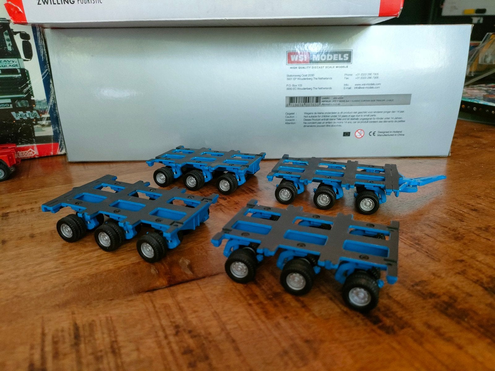 module trailer van corgi., Ophalen of Verzenden, Zo goed als nieuw, Bus of Vrachtwagen, Corgi