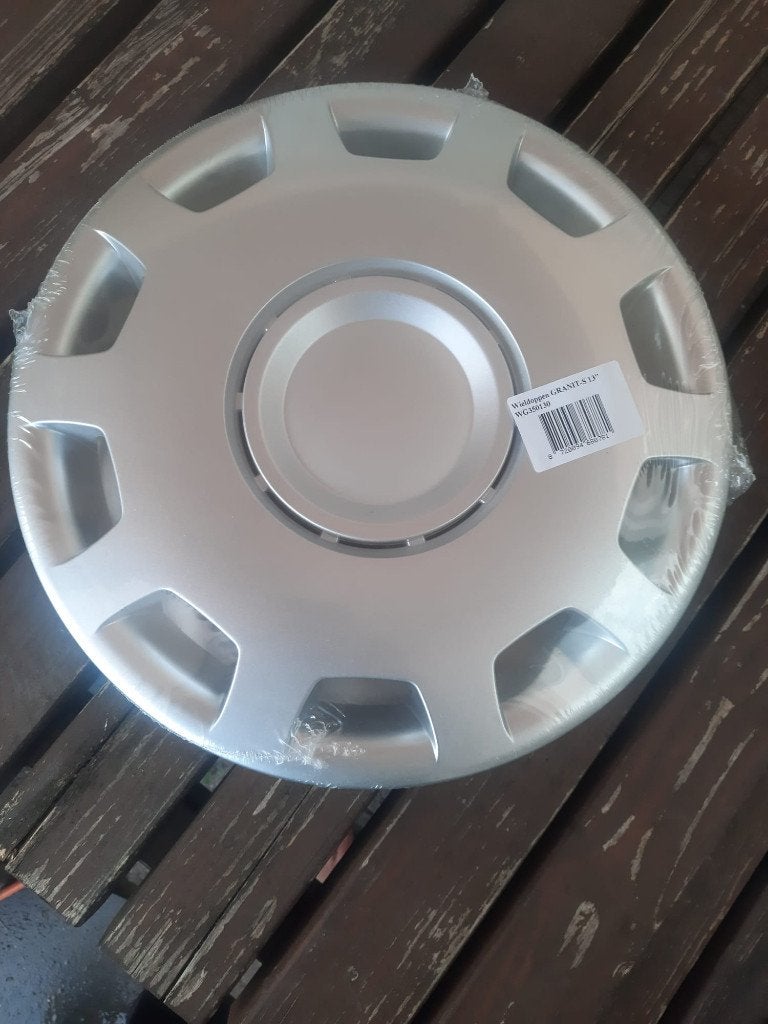 2 wieldoppen R13 zilver GRANIT-S, Ophalen of Verzenden, Nieuw