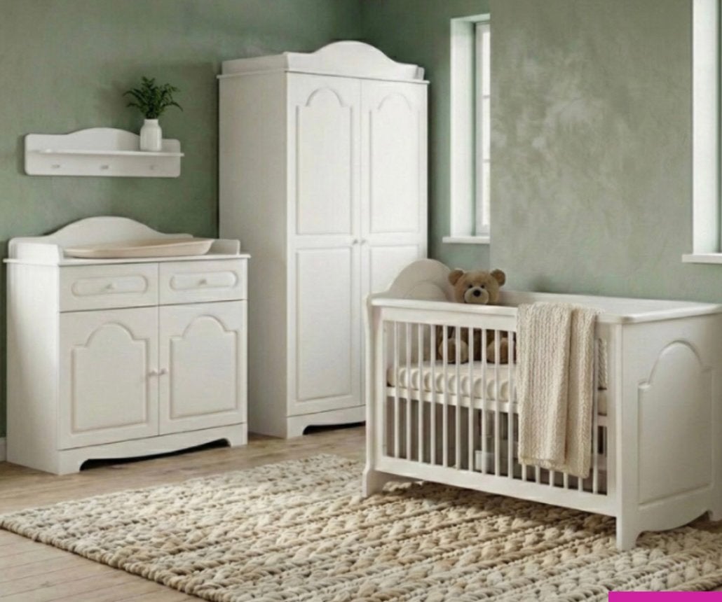 Complete babykamer Born Lucky Ohio, Ophalen of Verzenden, Zo goed als nieuw, Jongetje of Meisje