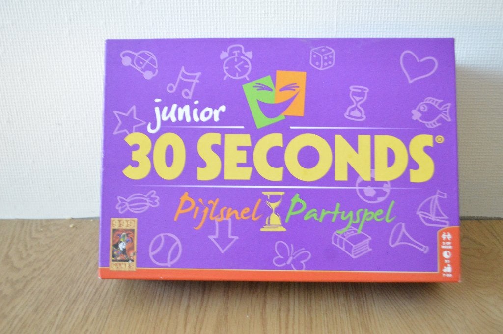 30 seconds junior in goede staat en compleet van 999 games., Vijf spelers of meer, Ophalen of Verzenden, Zo goed als nieuw, 999 Games
