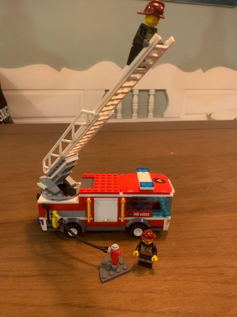 Lego City 60002 Brandweer truck, Ophalen, Gebruikt, Complete set, Lego