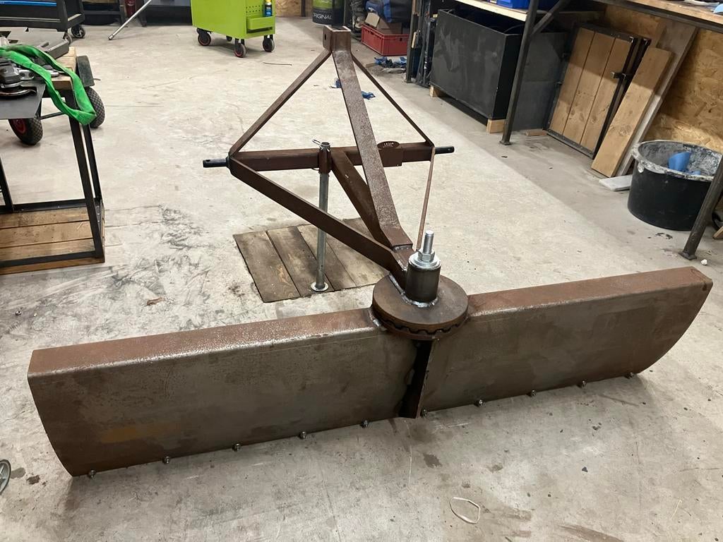 Robuuste Grondschuif / Egalisatieschuif, Ophalen, Akkerbouw, Grondbewerking