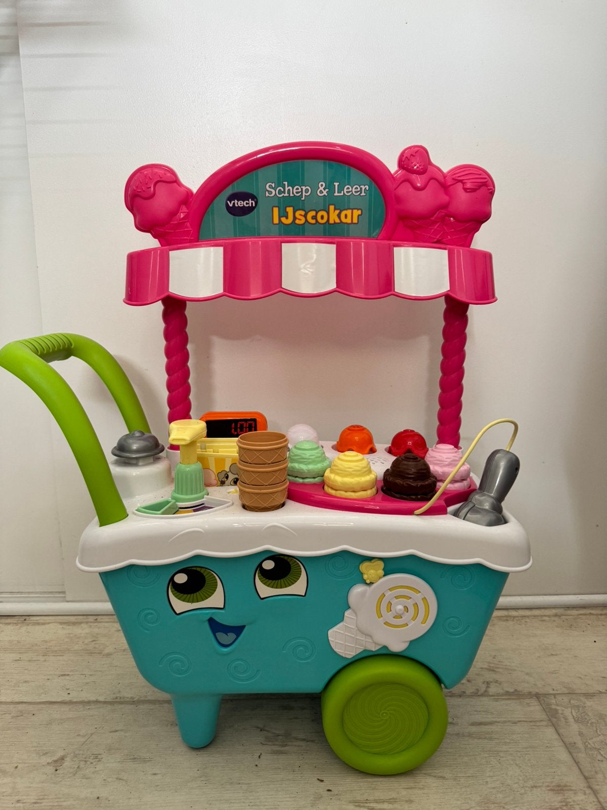 Vtech ijscokar zo goed als nieuw, Ophalen, Zo goed als nieuw, Kunststof