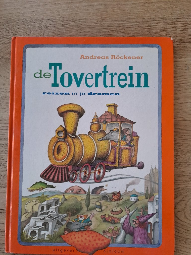 DE TOVERTREIN. REIZEN IN JE DROMEN. ANDREAS RÖCKNER, Gelezen, Fictie algemeen, Jongen of Meisje, Ophalen of Verzenden