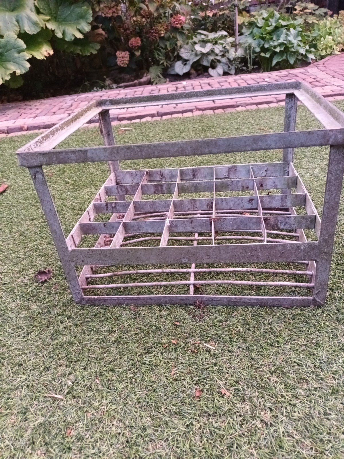 Metalen krat voor flessen of opslag, Ophalen, Minder dan 50 cm, Gebruikt, Minder dan 50 cm