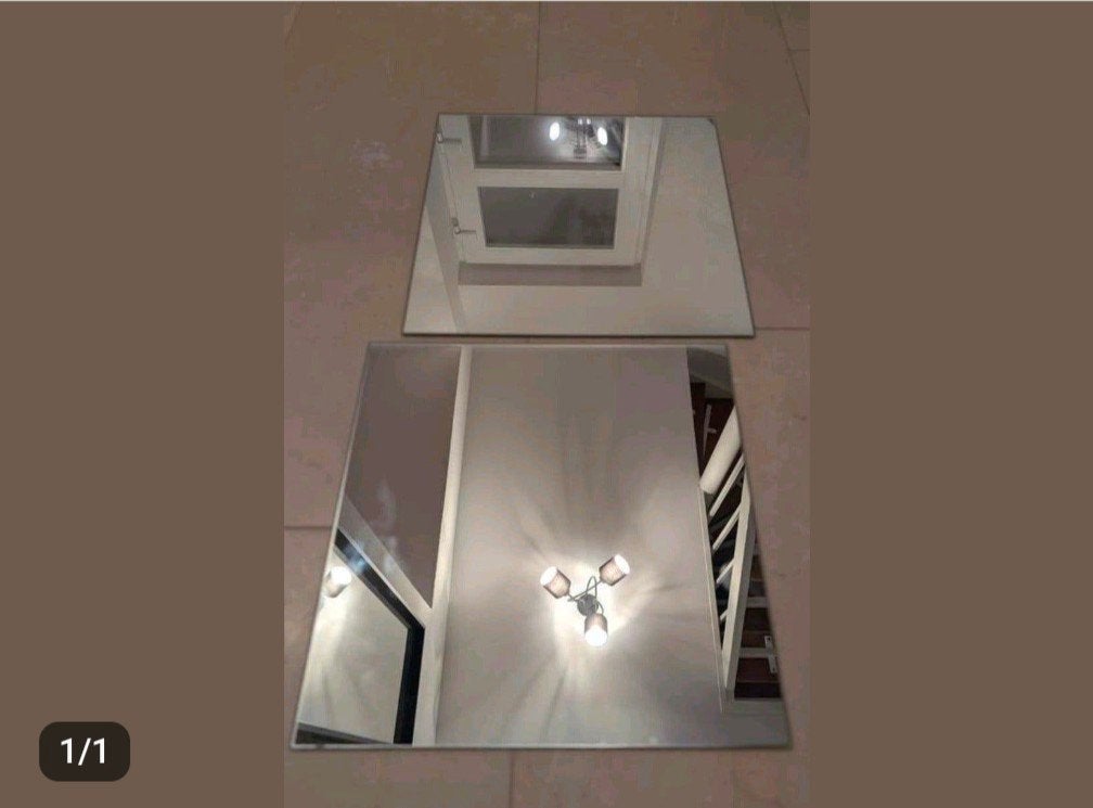 2x spiegel 30 x 30 0,50 per stuk, Dieren en Toebehoren, Ophalen, Overige typen