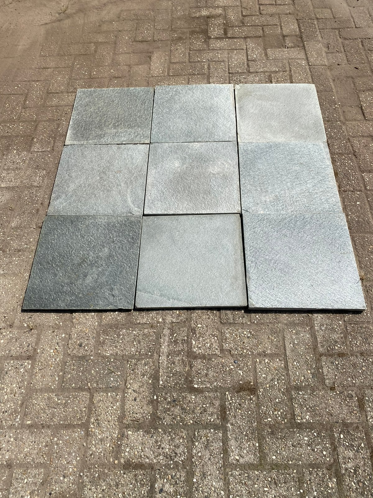 Noorse lei tegels.     €.  450, Ophalen, 40 tot 60 cm, Gebruikt, 40 tot 60 cm