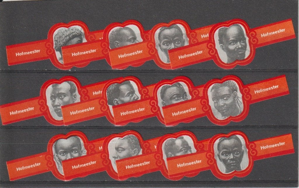 reeks 119  rassen 1-12      sigarenbanden, Ophalen of Verzenden, Zo goed als nieuw, Sigarenbandjes