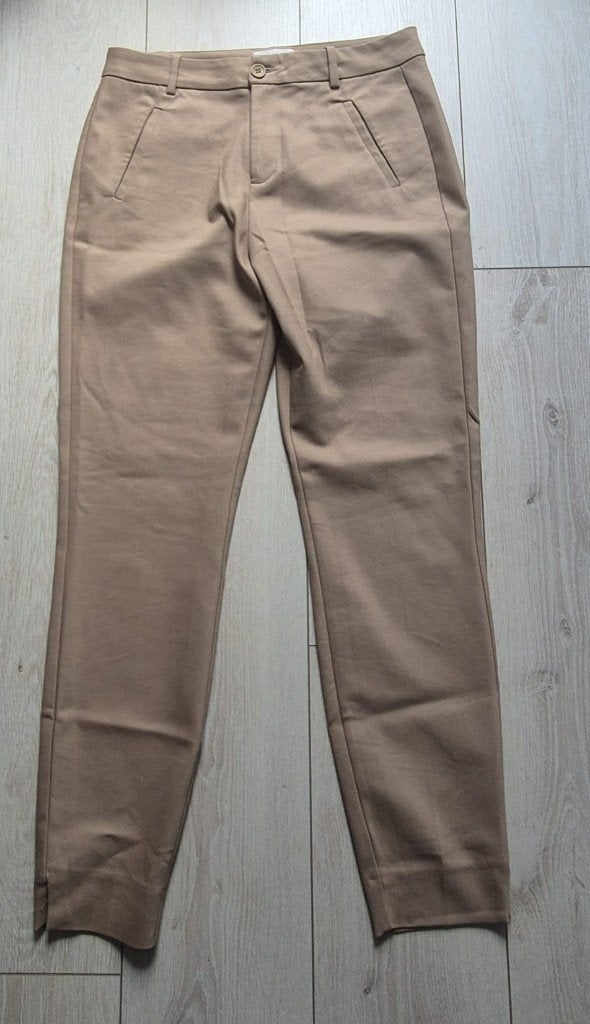 Prachtige als nieuw beige pantalon broek van Minus maat 38, Maat 38/40 (M), Minus, Beige, Ophalen of Verzenden