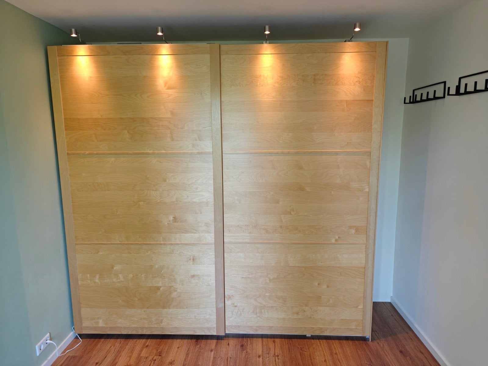IKEA Pax kledingkast met schuifdeuren, 250 cm breed, 200 cm of meer, Zo goed als nieuw, 200 cm of meer, 50 tot 75 cm