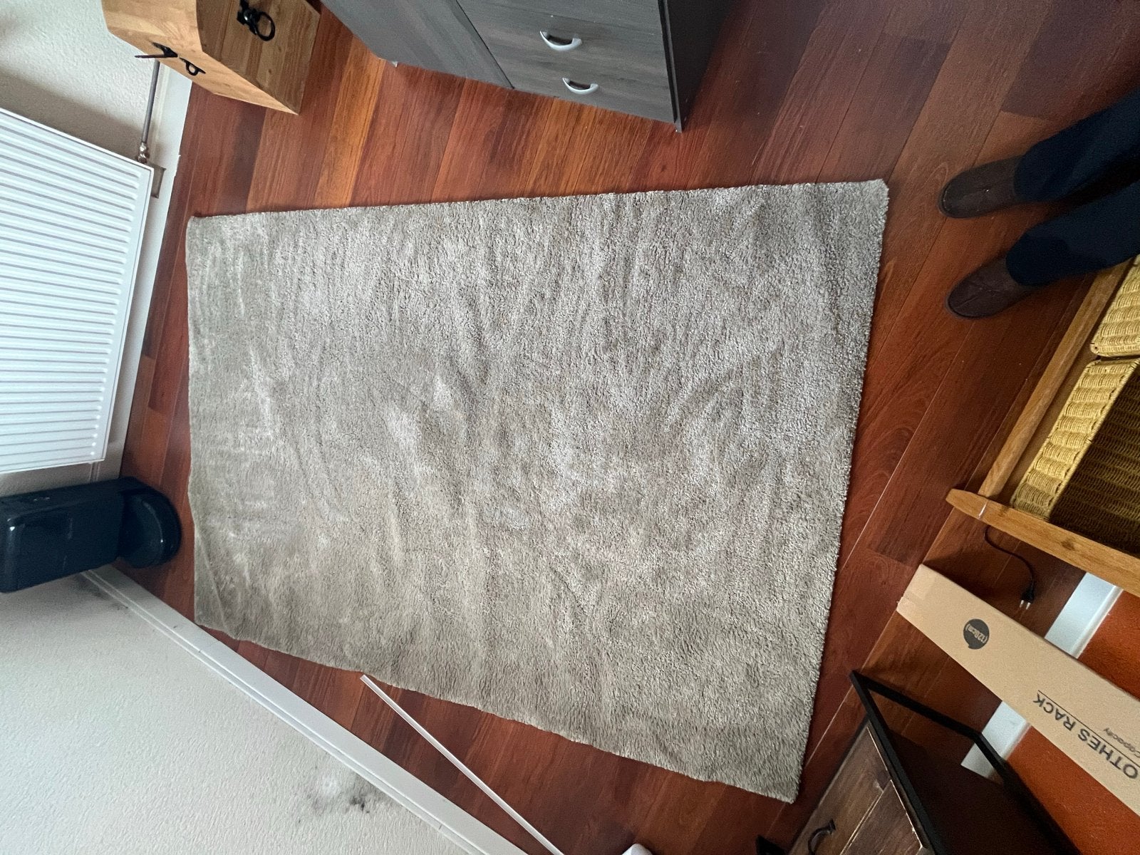 Zo goed als nieuw IKEA vloerkleed, beige, 170x240 cm, Ophalen, Beige, 150 tot 200 cm, 200 cm of meer