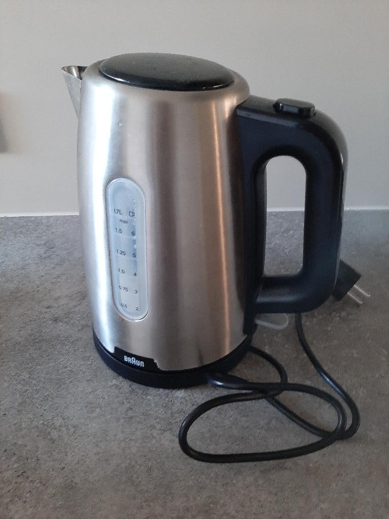 Waterkoker, Witgoed en Apparatuur, Waterkokers, 1 tot 2 liter, Ophalen, Gebruikt, Rvs
