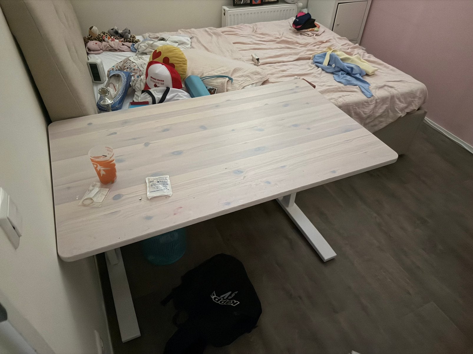 Flexa verstelbaar bureau, Ophalen, Zo goed als nieuw