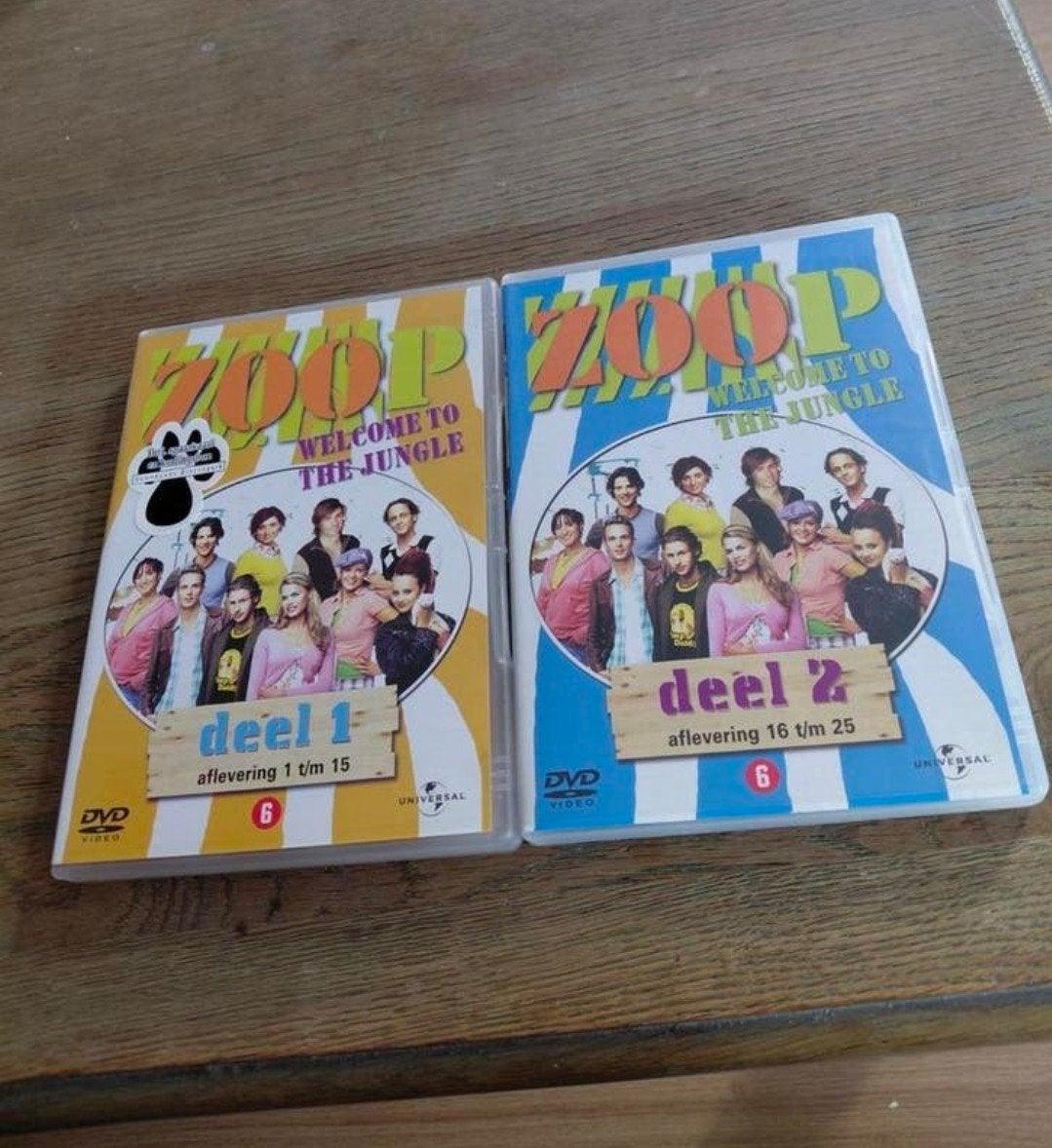 ZOOP deel 1 en 2. Afleveringen 1 tm 25. Dvd's., Cd's en Dvd's, Gebruikt, Alle leeftijden, Ophalen of Verzenden, Dieren