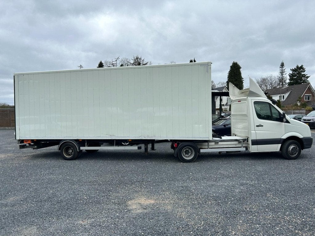 Volkswagen CRAFTER 2.0 TDI 120KW BE-TREKKER, Euro 5, Stof, Gebruikt, Zwart