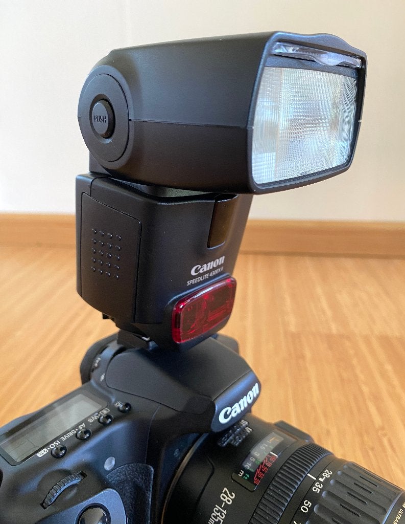 Canon Speedlite 430EX II flitser voor EOS & PowerShot G, Audio, Tv en Foto, Fotografie | Flitsers, TTL, Canon, Canon, Externe flitser