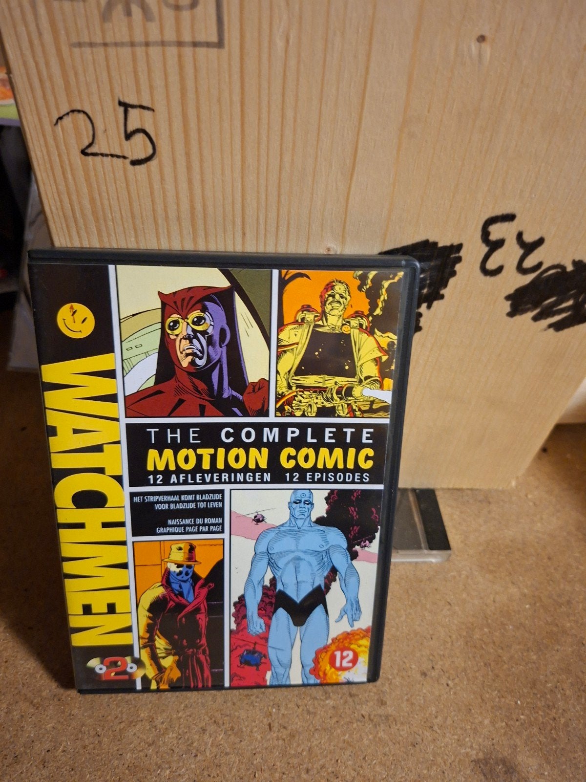 Watchmen: The Complete Motion Comic (DVD), Vanaf 12 jaar, Ophalen of Verzenden, Gebruikt