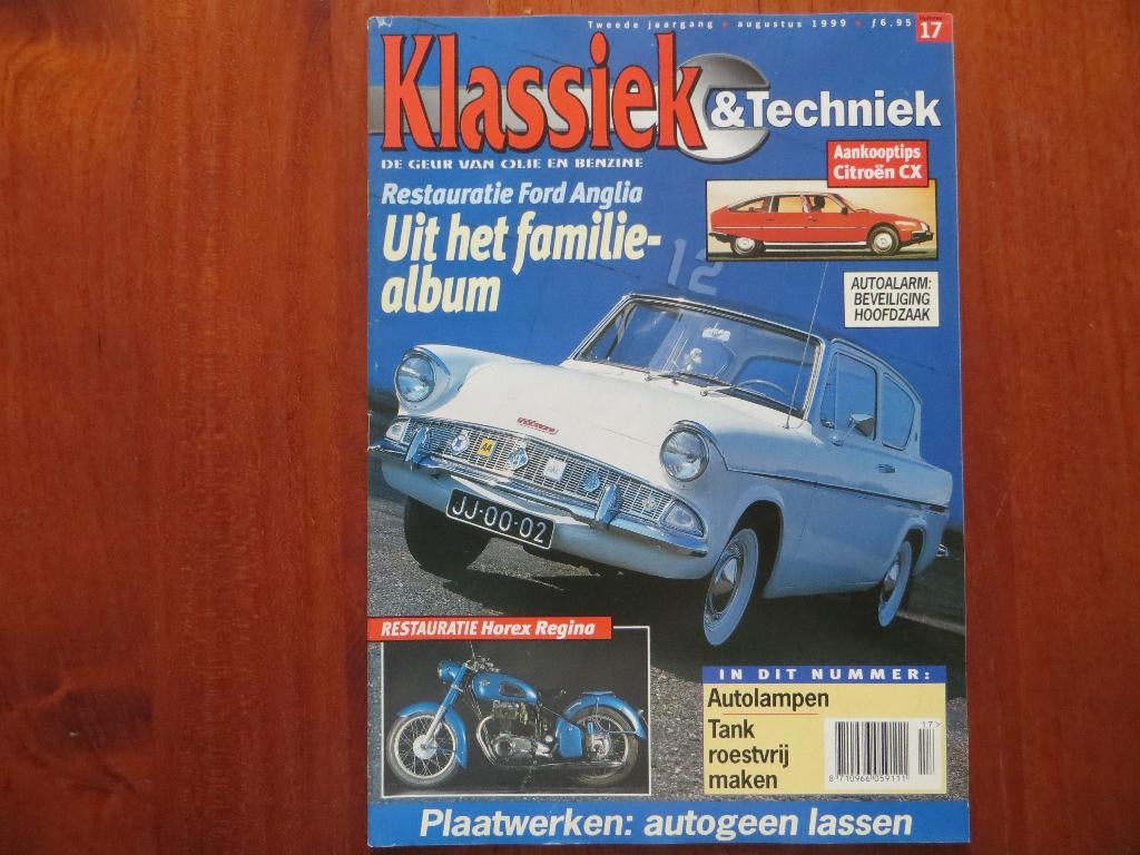 Klassiek & Techniek 17 Ford Anglia, Citroën CX, Horex Regina, Ophalen of Verzenden, Nieuw, Citroën