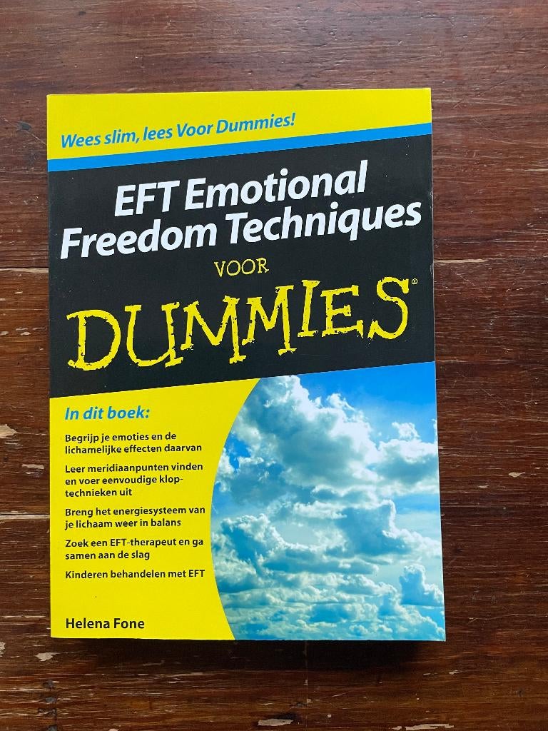Helena Fone EFT Emotional Freedom Techniques voor Dummies, Boeken, Psychologie, Nieuw, Klinische psychologie, Ophalen of Verzenden