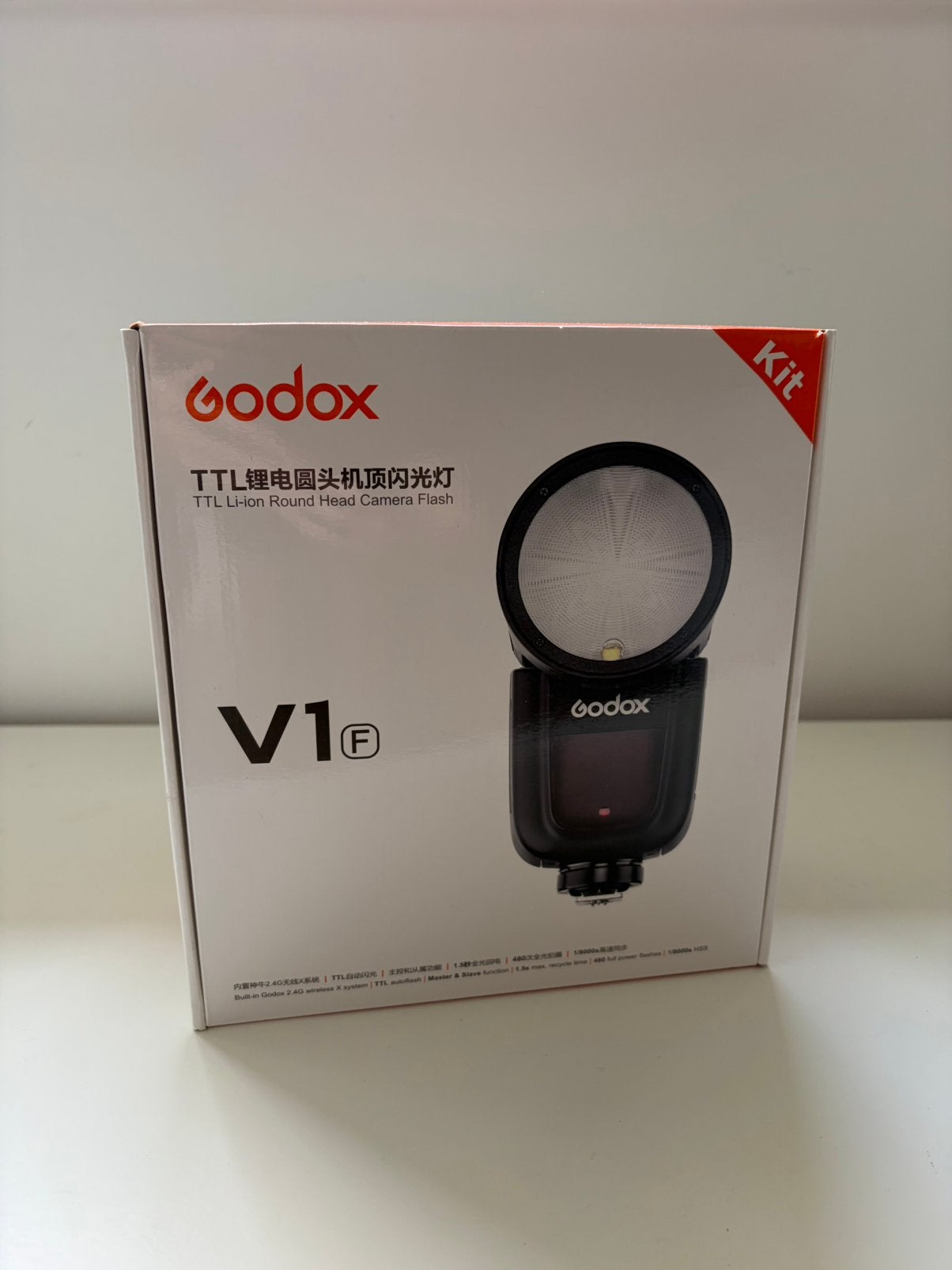 Godox Speedlite V1 Fujifilm Kit, Ophalen, Zo goed als nieuw, Overige merken