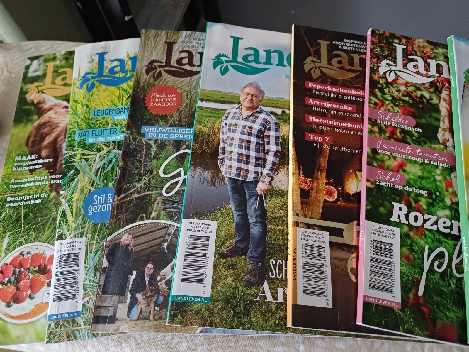 12 Landleven tijdschriften - diverse jaargangen, Ophalen of Verzenden, Gelezen, Overige typen