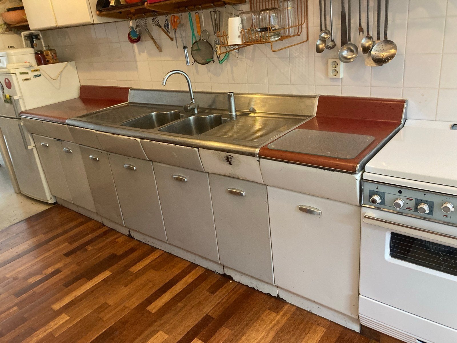 American Kitchen, Franke Keukenblok, Raymond Loewy, Ophalen, Wit, Enkelwandige keuken