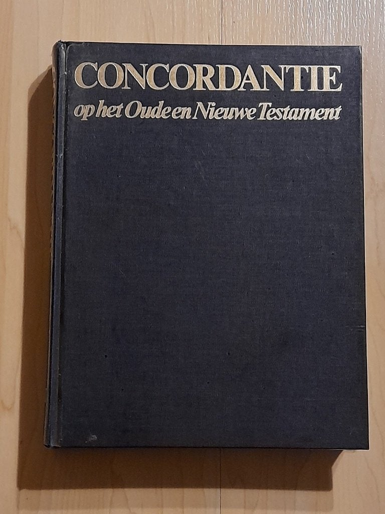 CONCORDANTIE OP HET OUDE EN NIEUWE TESTAMENT Red. SP Dee ea, Ophalen of Verzenden, Gelezen