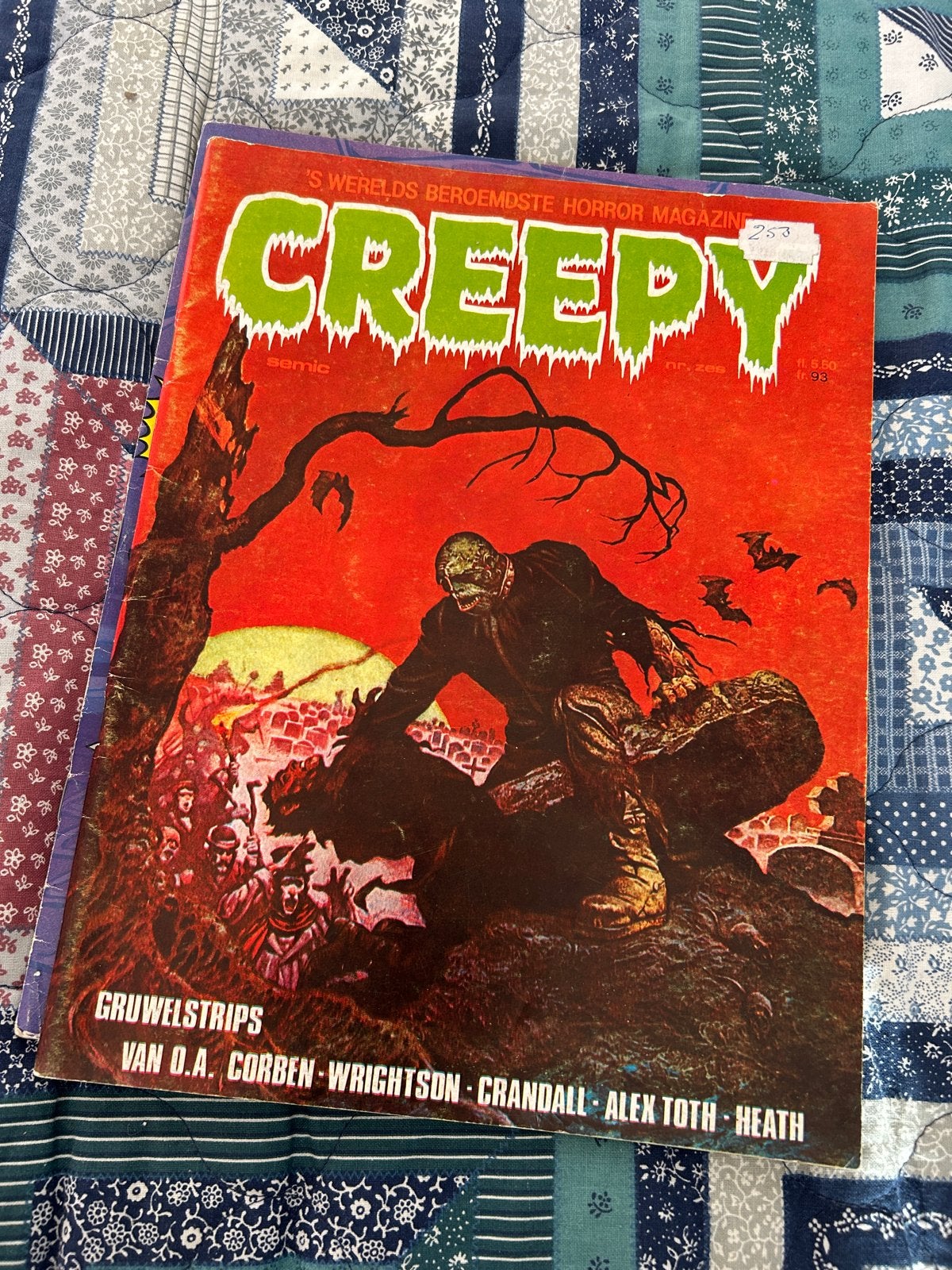Vintage Horror en Fantasy Stripboeken Collectie, Boeken, Meerdere stripboeken, Ophalen of Verzenden, Gelezen