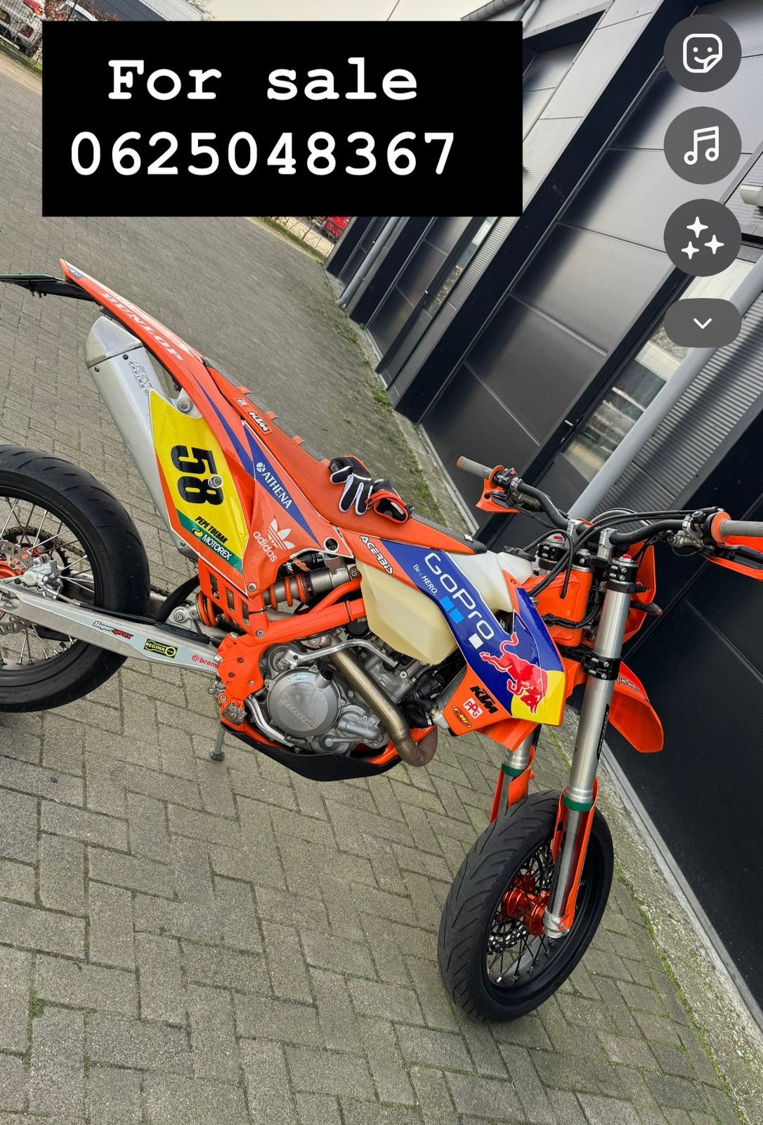 KTM 450 exc ‘16 ‘17 supermoto , enduro wielen nieuwe banden, Motoren, 450 cc, Sportuitlaat, Occasion, Motorrijbewijs A