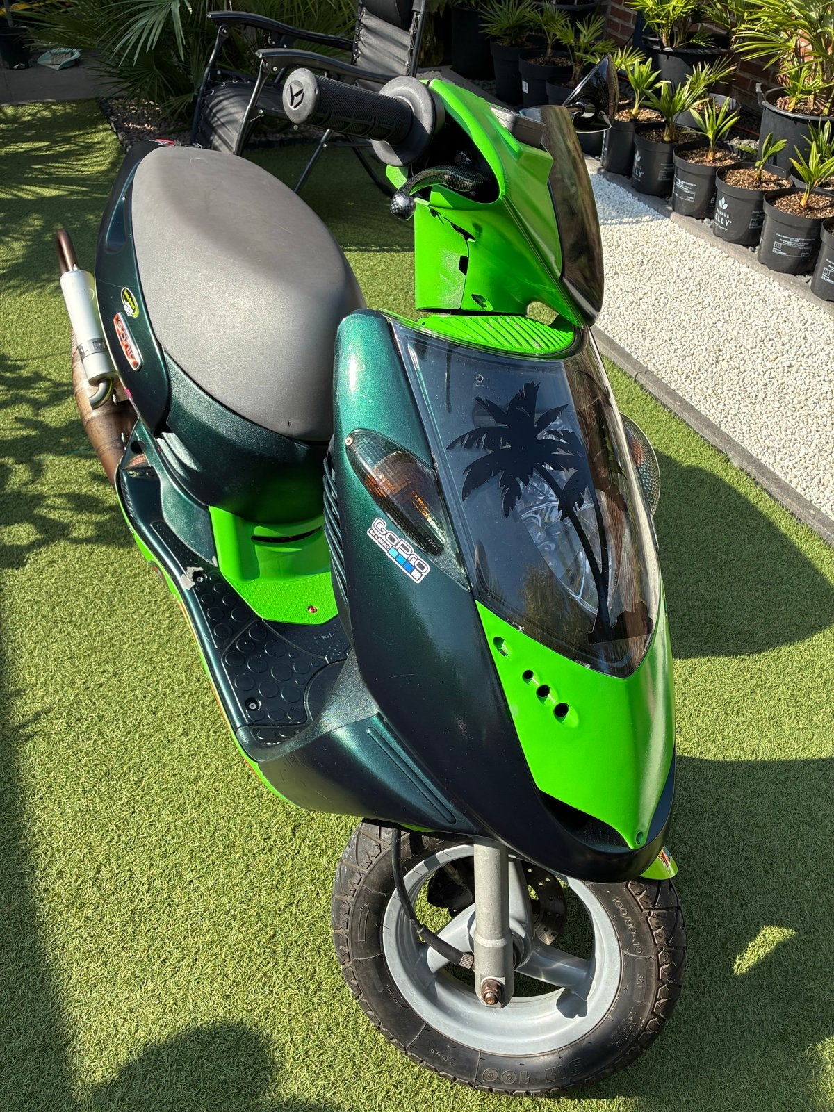 Aprilia Sonic 70cc aluminium Polini, DDL midrace uitlaat, Ophalen, Tweetakt, Gebruikt, Overige modellen