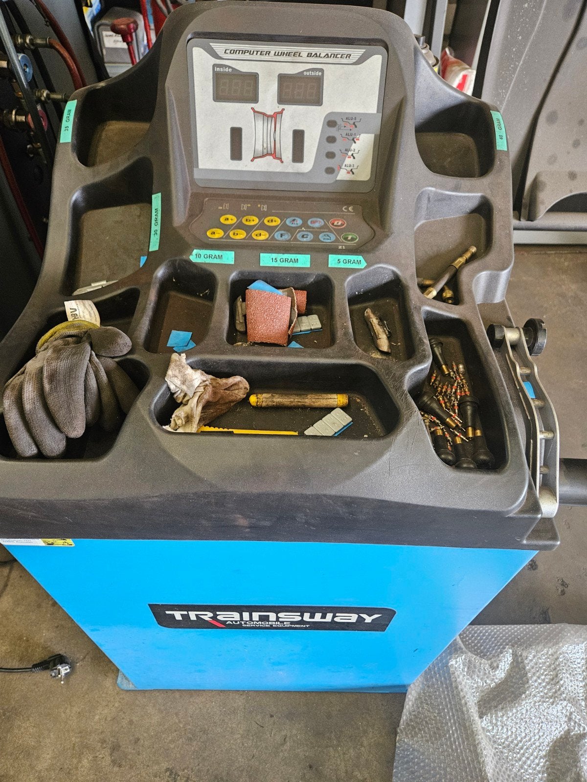 TrainsWay ZH825B Banden Balanceermachine, Ophalen