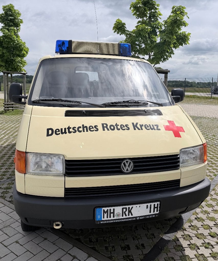 VW T4 Deutsches Rotes Kreuz 1992 47.000km, Auto's, Stof, Overige carrosserieën, Beige, Overige kleuren
