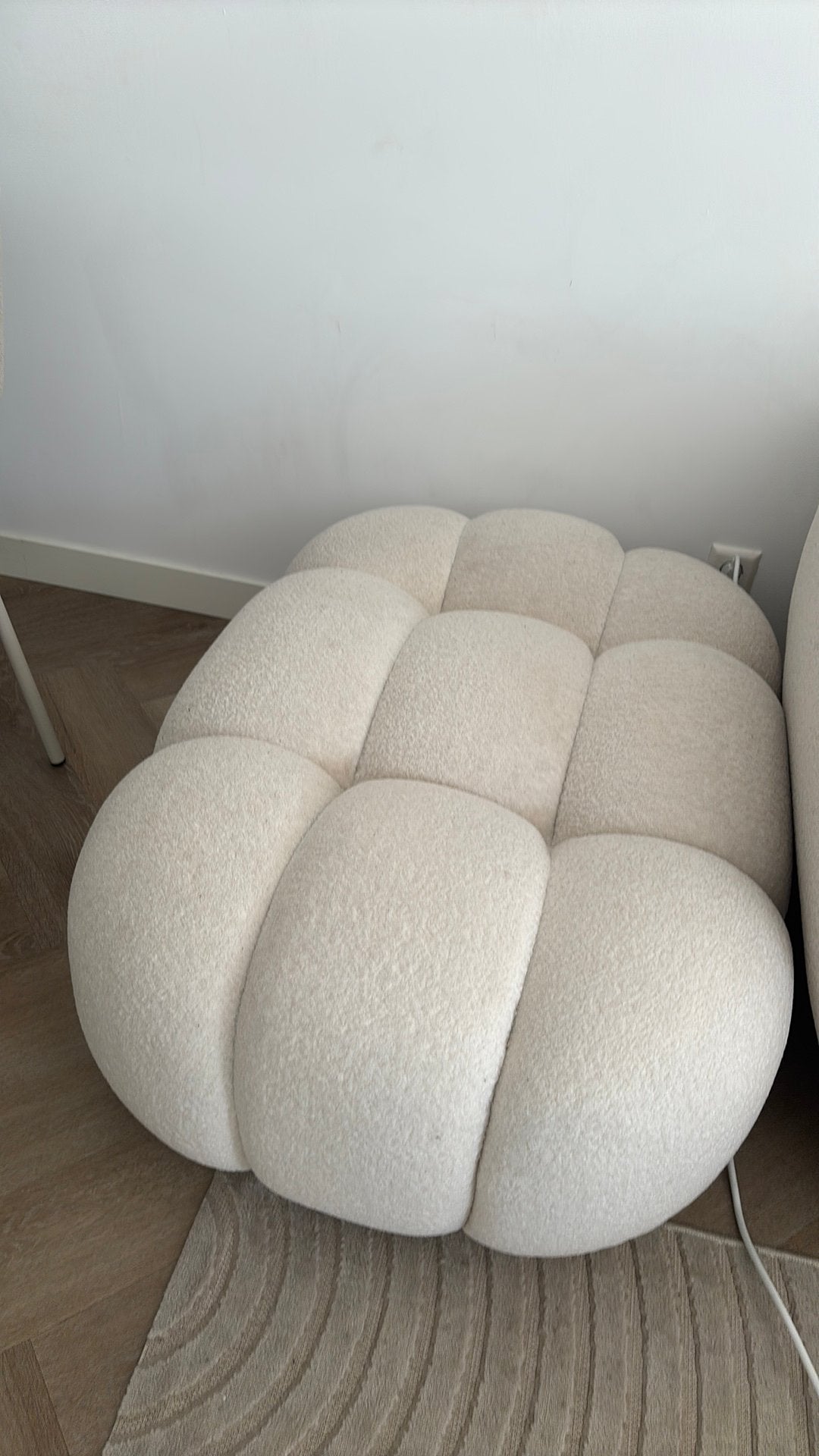 Poef teddy, Ophalen, Zo goed als nieuw, Eenpersoons, Minder dan 150 cm
