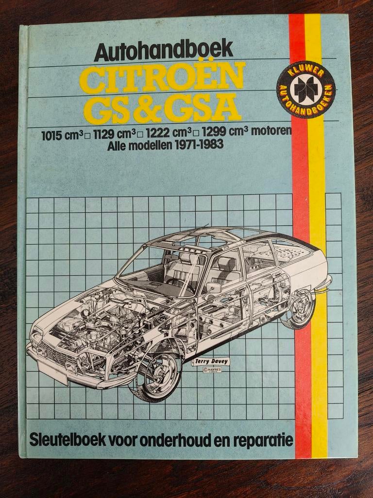 Auto handboek Citroën GS & GSA, alle modellen 1971-1983, Ophalen of Verzenden