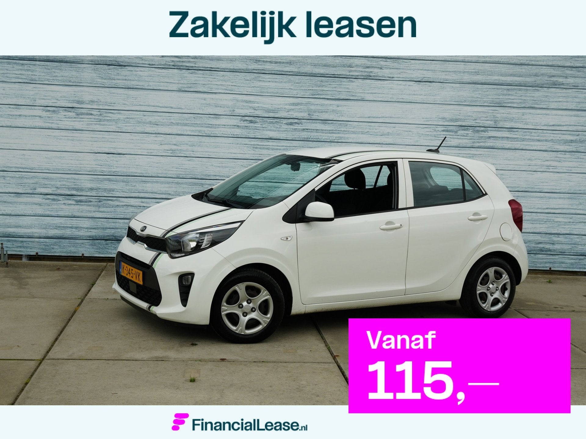 Kia Picanto 1.0 DPi Cruise Control Bluetooth Airco Apk 2027, Voorwielaandrijving, Stof, Gebruikt, Wit