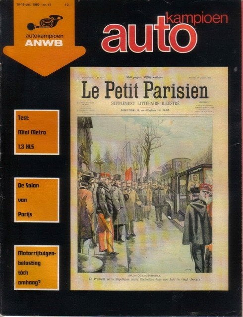Autokampioen 41 1980 : Austin Mini Metro 1.3 HLS - Daihatsu, Ophalen of Verzenden, Gelezen, Algemeen