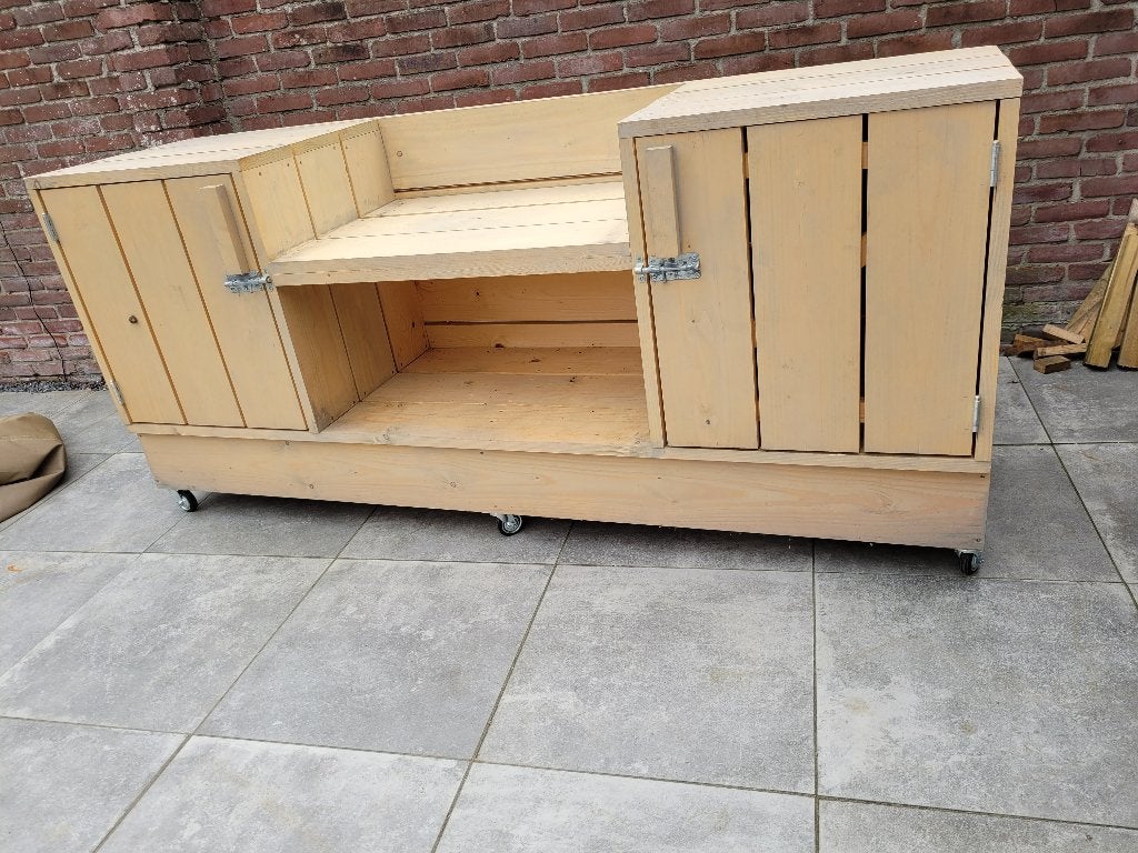 barbecue meubel, Ophalen, Zo goed als nieuw