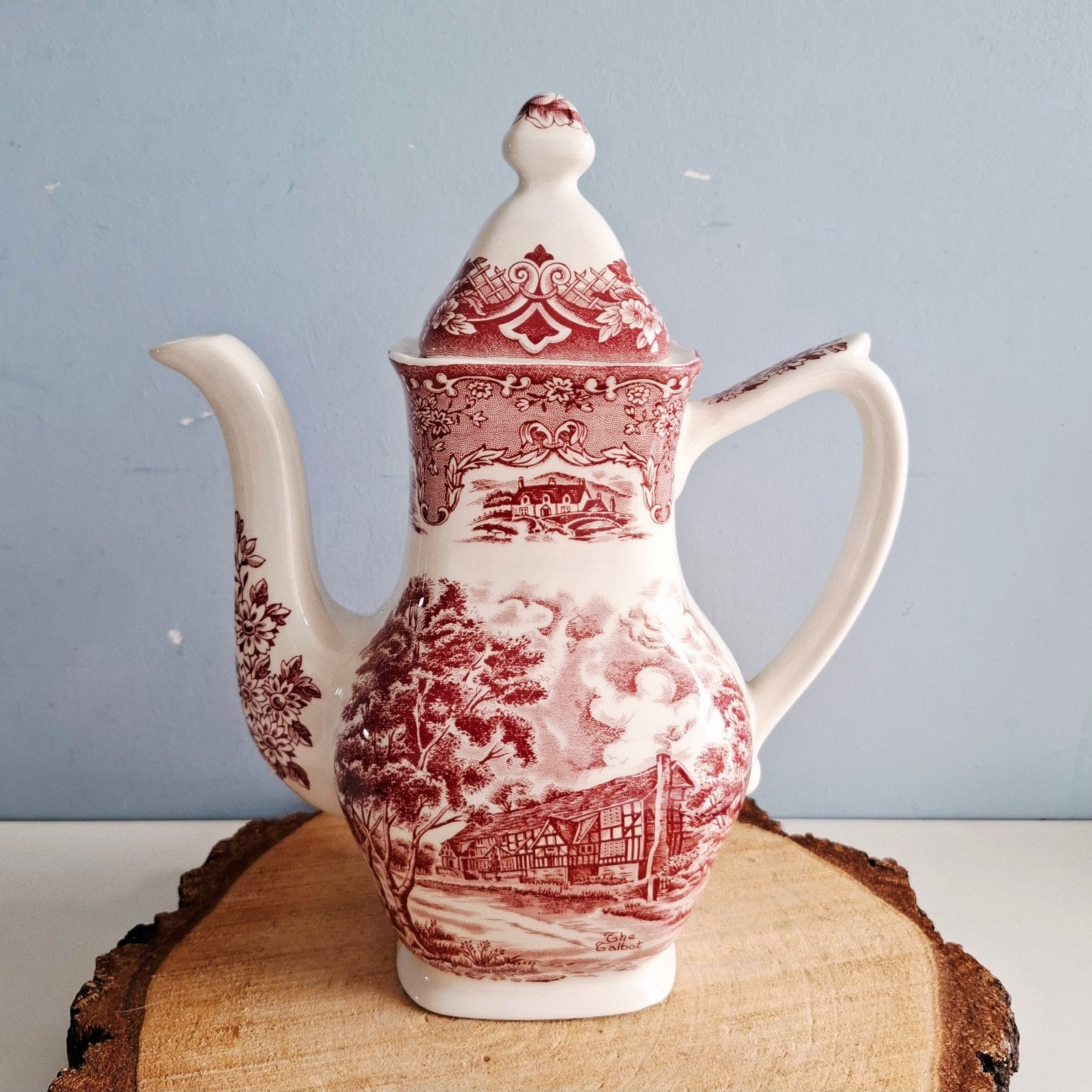 Grindley 'English Country Inns', koffiepot, Ophalen of Verzenden